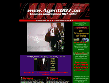 Tablet Screenshot of agent007.nu